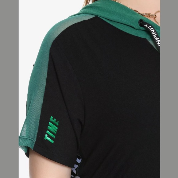 Marvel Infinity War Time Stone Hooded Shirt Dress - Picture 4 of 6